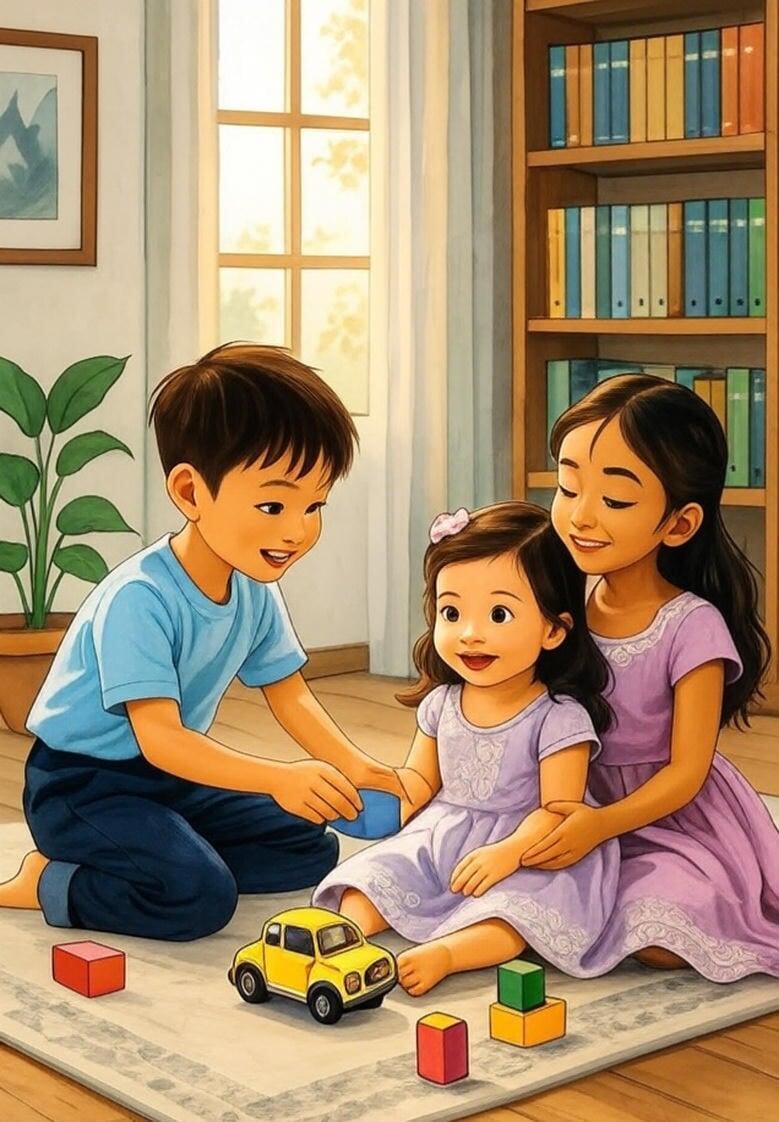 The wonderful world of Murali and Hridya; Chap 5: Let Your Sibling Know You Love Them