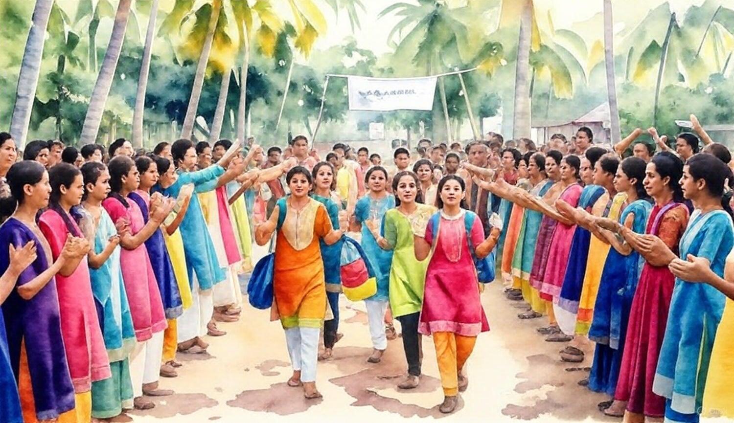 The wonderful world of Murali and Hridya: Chap 22: In the Camp:  An Everlasting Goodbye Day