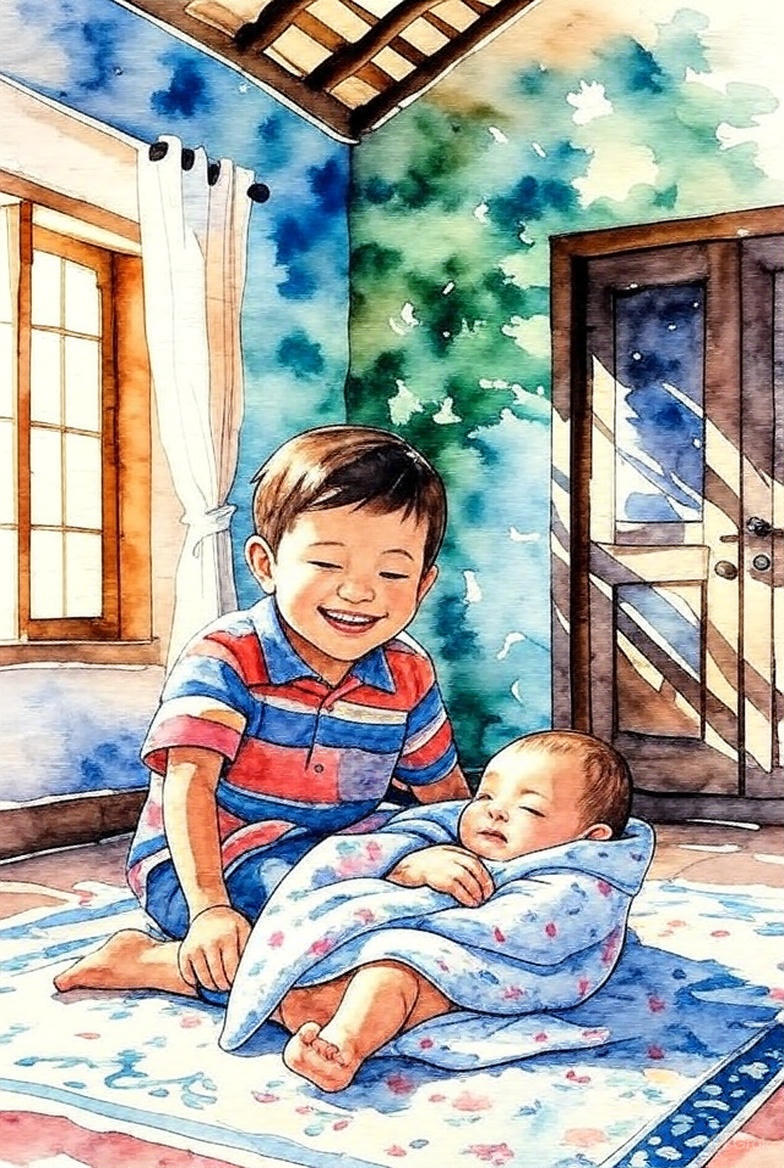 The wonderful world of Murali and Hridya; Chap 1: Hridya the smiling doll